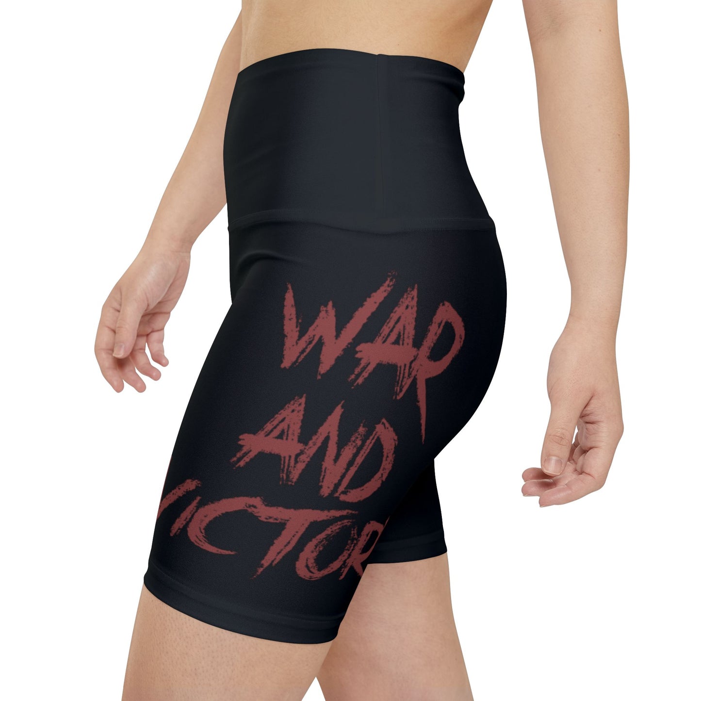 Empowered Women's Workout Shorts, Fitness Apparel, Athletic Activewear, Gym Shorts, Motivational Sportswear, Gifts for Her