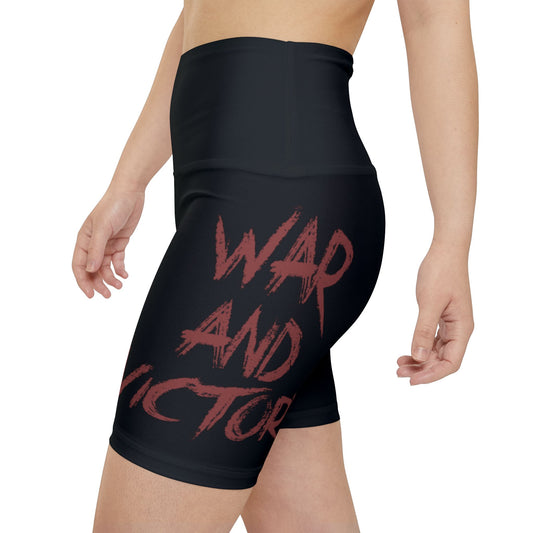 Empowered Women's Workout Shorts, Fitness Apparel, Athletic Activewear, Gym Shorts, Motivational Sportswear, Gifts for Her